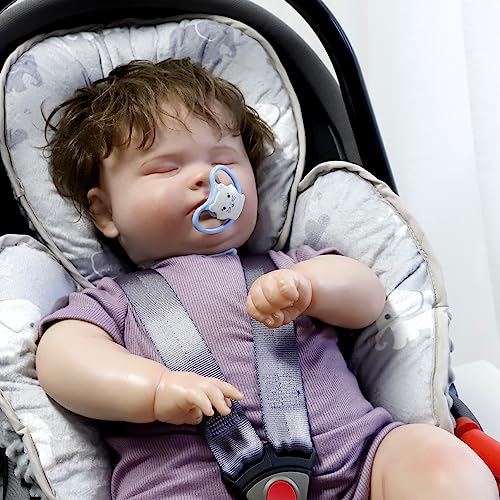 TANOFAR Infant Car Seat Head Support, Soft Baby Carseat Head & Body Support, Elephant Baby Car Seat Insert Cushion for Newborn Boys - Thumbnail 6