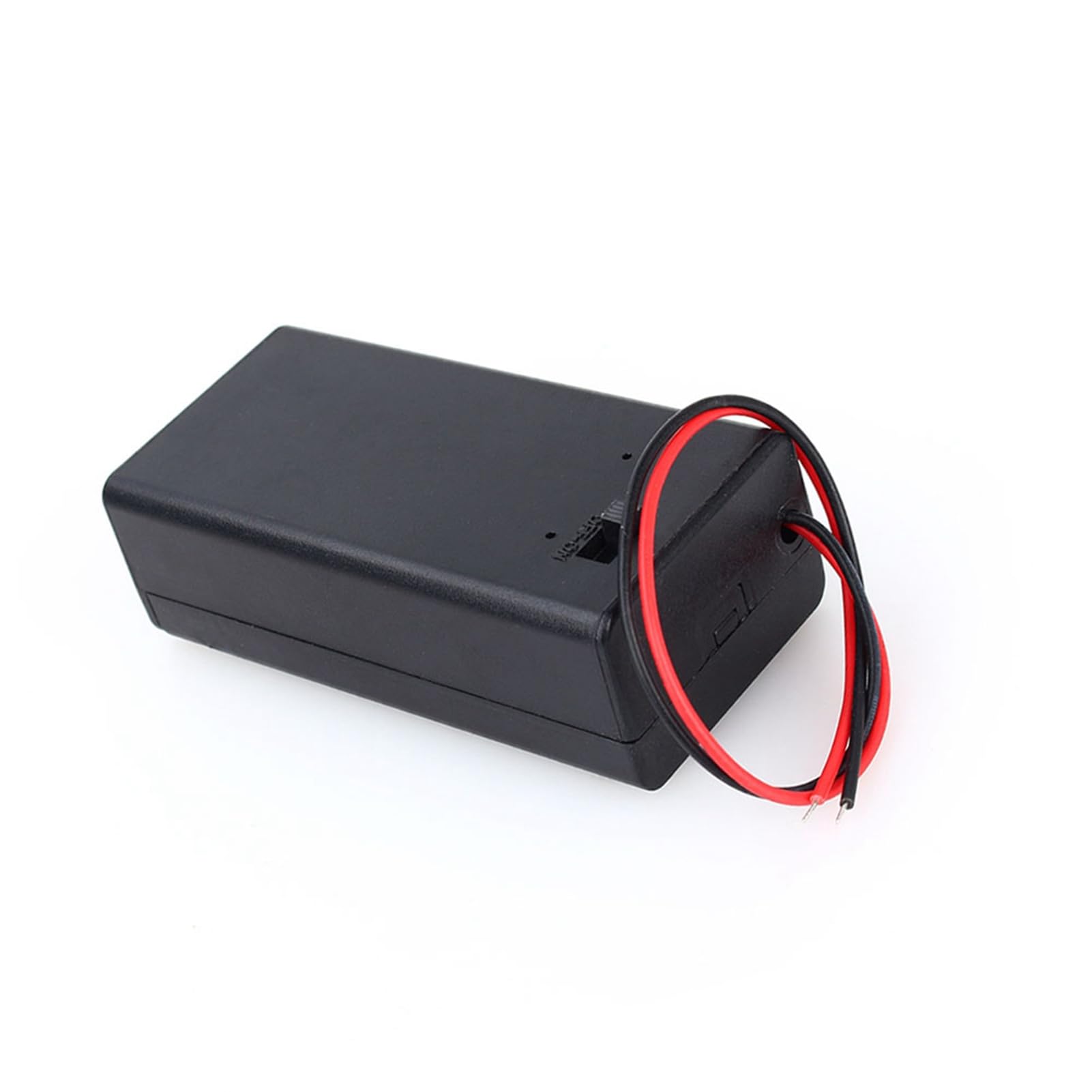 Caja de Soporte de Batería Volt PP3 Caja de CC con la Cubierta del Interruptor de Encendido/Apagado de Cable Duración