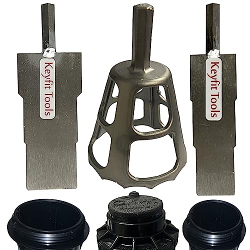 Keyfit Tools Head Honcho 3 Piece Set Drill Powered