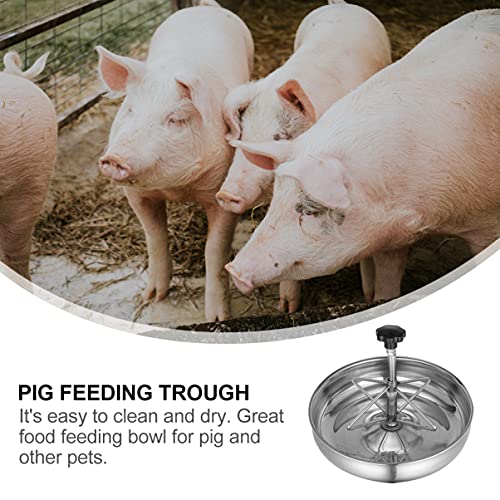 Mangeoire pour bétail robuste inox porcs moutons excellente longévité