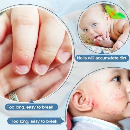 50 Pcs Bulk Baby Nail Clippers Newborn Infant, Pink — 사진 3