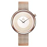 orologio skmei 1231 istruzioni Orologio da donna Meah: diametro cassa 3 cm, larghezza maglia 1,4 cm e lunghezza 23,9 cm, è possibile regolare la lunghezza con uno strumento per adattarsi al polso.