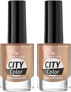 Golden Rose City Color Nail Lacquer No:81 - Oje 2li paket