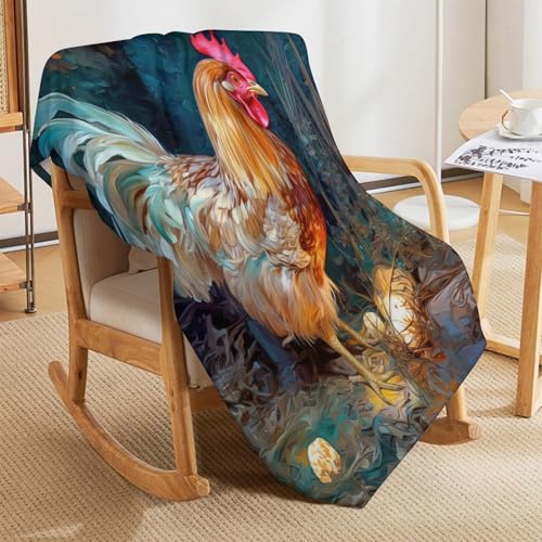 Couvertures en coq flannel douce plaid lit canape voyage