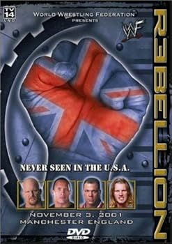 DVD WWF: Rebellion 2001 Book