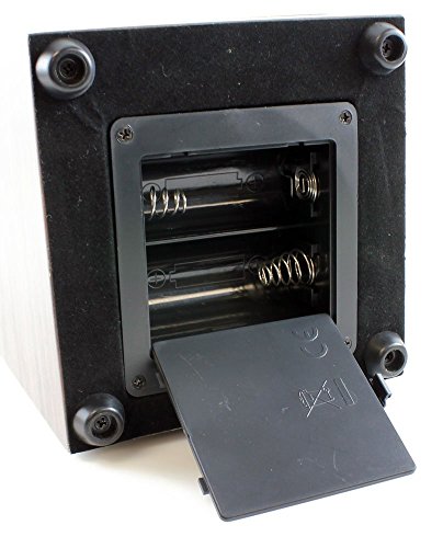 Heiden Single Automatic Watch Winder - Japanese Motor - AC Adapter Included - Can Run on Batteries - 12 Multiple Settings - Zero Magnetization Single Watch Winder (Walnut)