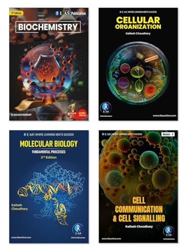 Image of CSIR NET Life Science Books 2026 - Complete Theory Study Material (4 Books) | Biochemistry, Cell Biology, Molecular biology, Cell Signaling | ... for NTA CSIR UGC NET JRF, GATE, DBT, BARC