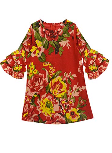 Image of A.T.U.N. (ALL THINGS UBER NICE) Girls Cotton A-Line Standard Length Dress GDRS ISB