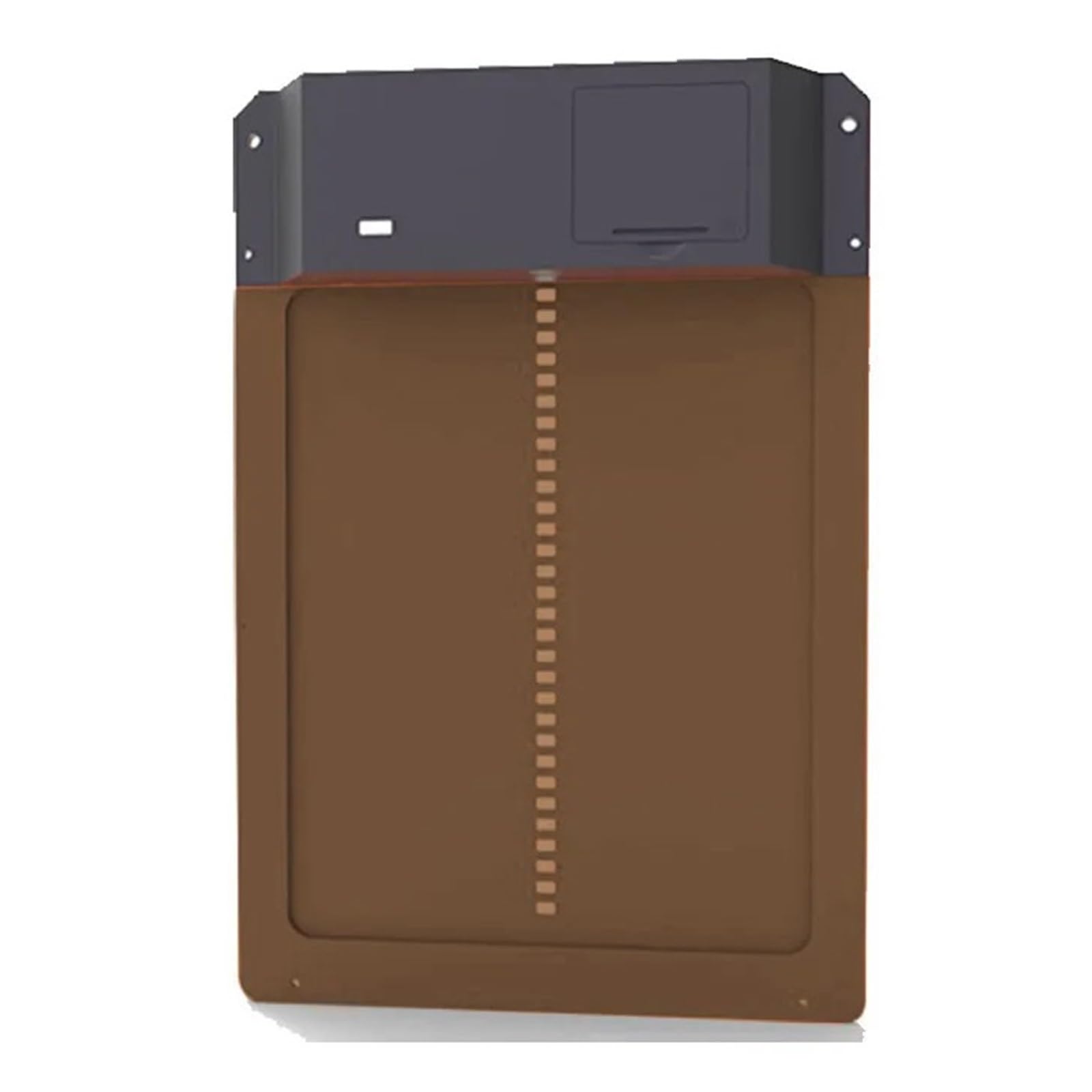 Porta Automatica For Pollaio Sensibile Alla Luce For E Pratica For Gabbie For Cani For Animali Domestici Sicuro E Affidabile(Brown)