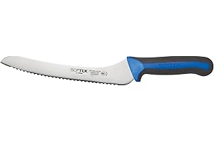 Offset Serrated Knife: Winco Sof-Tek for Precision Cutting