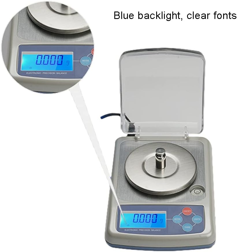 Mechanical Kitchen Scales, 1kg Metal Balance Scale, with Stainless Steel Pendulum and 19cm Aluminum Tray, for Electronics, Scientific Research, Food (C) ()