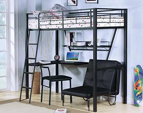 Acme Senon Chair - 37277 - Black #TOP1