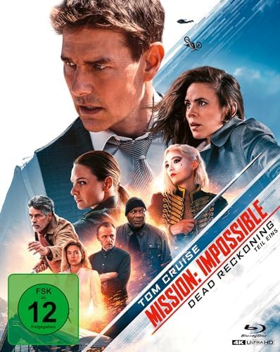 Mission: Impossible Dead Reckoning Teil Eins. 4K Ultra HD: 4K Ultra HD Blu-ray + Blu-ray