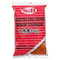 Shichimi Nanami Togarashi Chilipulver mit sieben scharfen Gewürzen 300g aus Japan