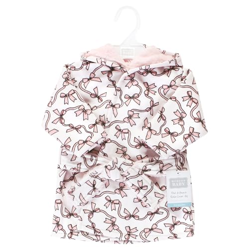Image of Hudson Baby Unisex BabyMink with Faux Fur Lining Pool and Beach Robe Cover-ups