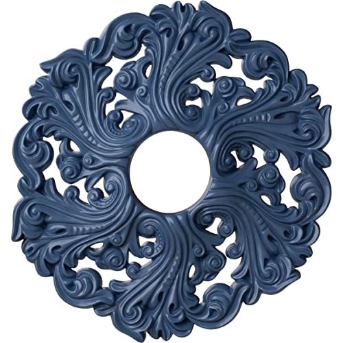 Image of Ekena Millwork CM19ORAMF Orrington Ceiling Medallion fits Canopies up to 4 3 /4, Americana