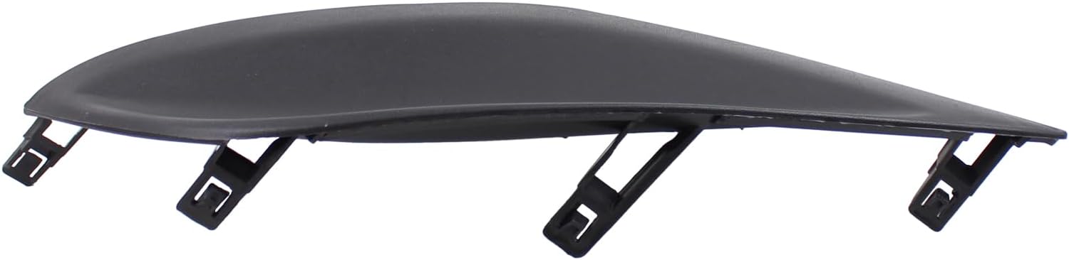 Front Bumper Fog Light Cover Bezel Black Driver and Passenger Side for Nissan Versa 2015-2019