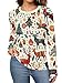 Women's Long Sleeve T Shirt Christmas -Cute Print Round Neck Casual Fall Fashion Blouses Basic Tunic Tops Holiday (US, Alpha, 4X-Large, Regular, Regular, Style-06)