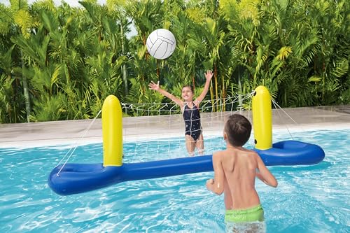 Kit Biribol Volei de Piscina Bestway Inflável com Rede e Bola