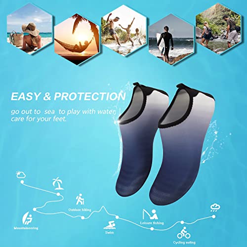 Image of YALOX Water Shoes Women's Men's Outdoor Beach Swimming Aqua Socks Quick-Dry Barefoot Shoes Surfing Yoga Pool Exercise
