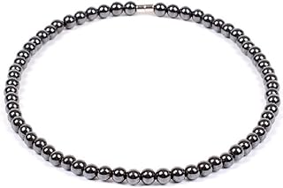 Magnetic Therapy Hematite Necklace, Hematite Magnet, Pain Relief, Support The Immune System, Magnet Necklace, Relieve Stress and Frustration, Health Gifts for Family
