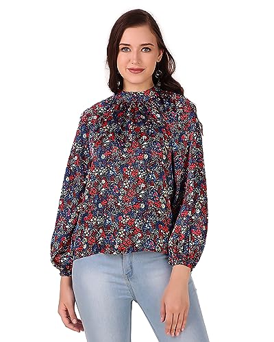 Image of BoheeWohee Women's Full Sleeves Casual Satin Top