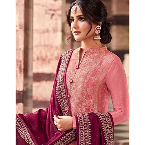 Image of Women's Wear Ready To Wear Designer Salwar Kameez Suits Indian Pakistani Beautiful Plazzo Pant Dress