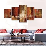 ♜CANVAS WALL ART Tamaño：200 cmx100 cm，5 Piezas.40x60cmx2, 40x80cmx2, 40x100cmx1.Se puede personalizar, envíeme el tamaño y las imágenes que desee por correo electrónico.