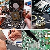 Ainiv Precision Tweezers Set, 11PCS Anti-Static ESD Tweezers Set with 1PCS Micro Wire Cutter for Modeling, Electronic Repair, Handicraft, Laboratory, Jewelry Manufacturing, Hobby etc - Image 6