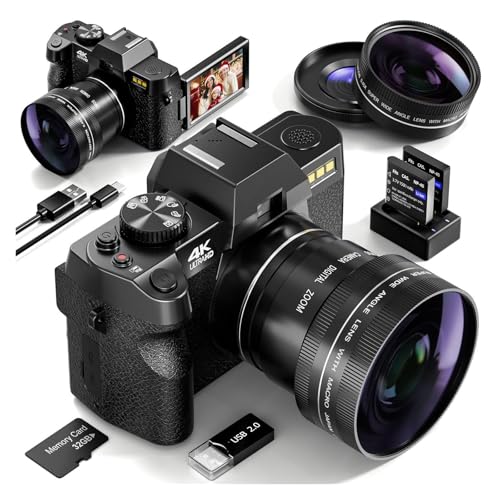 48MP�f�W�^���J�����AWiFi�ƃA�v���R���g���[���A4K�I�[�g�t�H�[�J�XVlogging�J�����A��Ԃ�␳�A�f���A���o�b�e���[���ځA�ʐ^�B�e�p