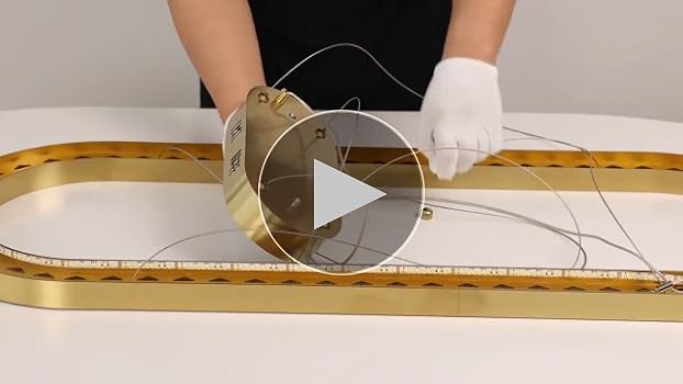 Onizbar 【Luxury】 TOCHIC French Empire Crystal Chandelier 9 Lights Modern Gold