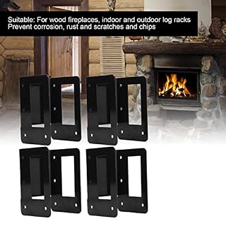 Jopwkuin Support de Rack de Stockage en Bois, Support de Rack de bûches Stable antirouille 4PCS en Acier pré-percé avec… - Les Beatles, Paul McCartney, John Lennon, RIngo Starr, George Harrison Jopwkuin Support de Rack de Stockage en Bois, Support de Rack de bûches Stable antirouille 4PCS en Acier pré-percé avec… – Image 7