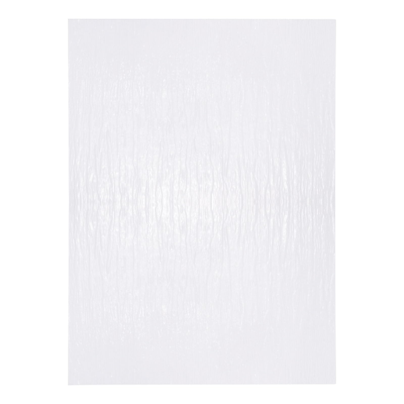 sourcing map DIY Ripple Water Effect Sheet 19.7 x 10.6 Inch Flowing Water Texture Sticker for Lake Scene Dolls House Decor Pack of 1,Transparent