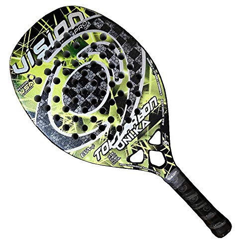 Raquete de Beach Tennis Vision Top Carbon Uni.ka 2020