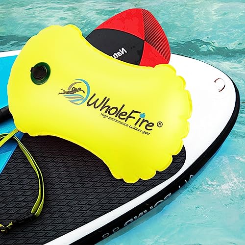 WholeFire 15L Swim Buoy Waterproof Inflatable swimming Buoy Swim Safety Float for Water Sports Open Water Swimmers - Image 4