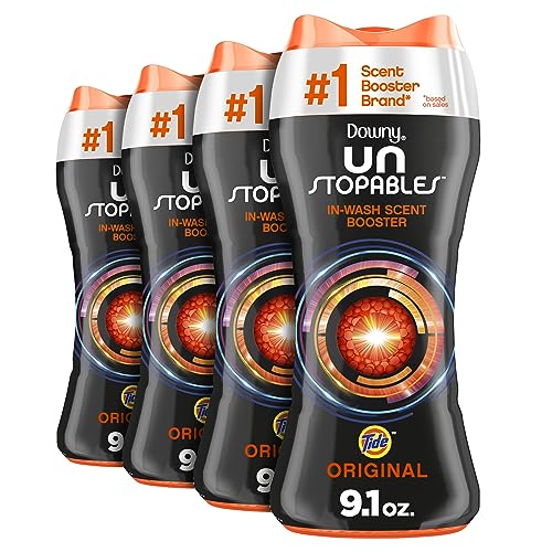 Image of Downy Unstopables Beads, Tide, 9.1 oz (4 Pack)