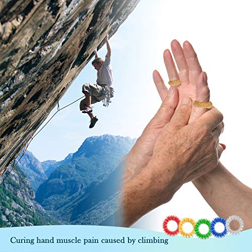 Acupressure Rings And Bracelets Massagers Set For Finger And Hand Wrist Massage Pain Relief #TOP1