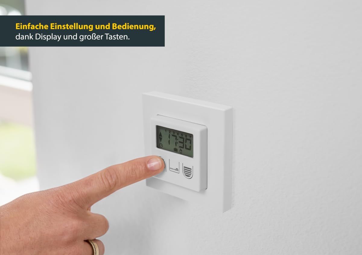 Schellenberg 25571 Zeitschaltuhr Standard Rollladensteuerung Rohrmotoren