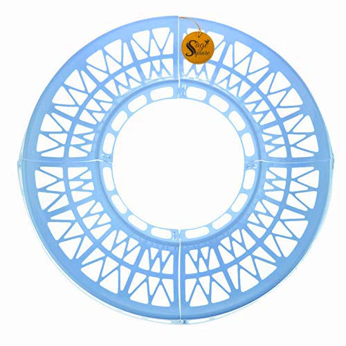 Sage Square Portable Pet Training Runway Cum Jogging Cum Exercise Track for Hamster/Dwarf/Gerbil/Mice/Mouse (Blue) (Ball Not Included)