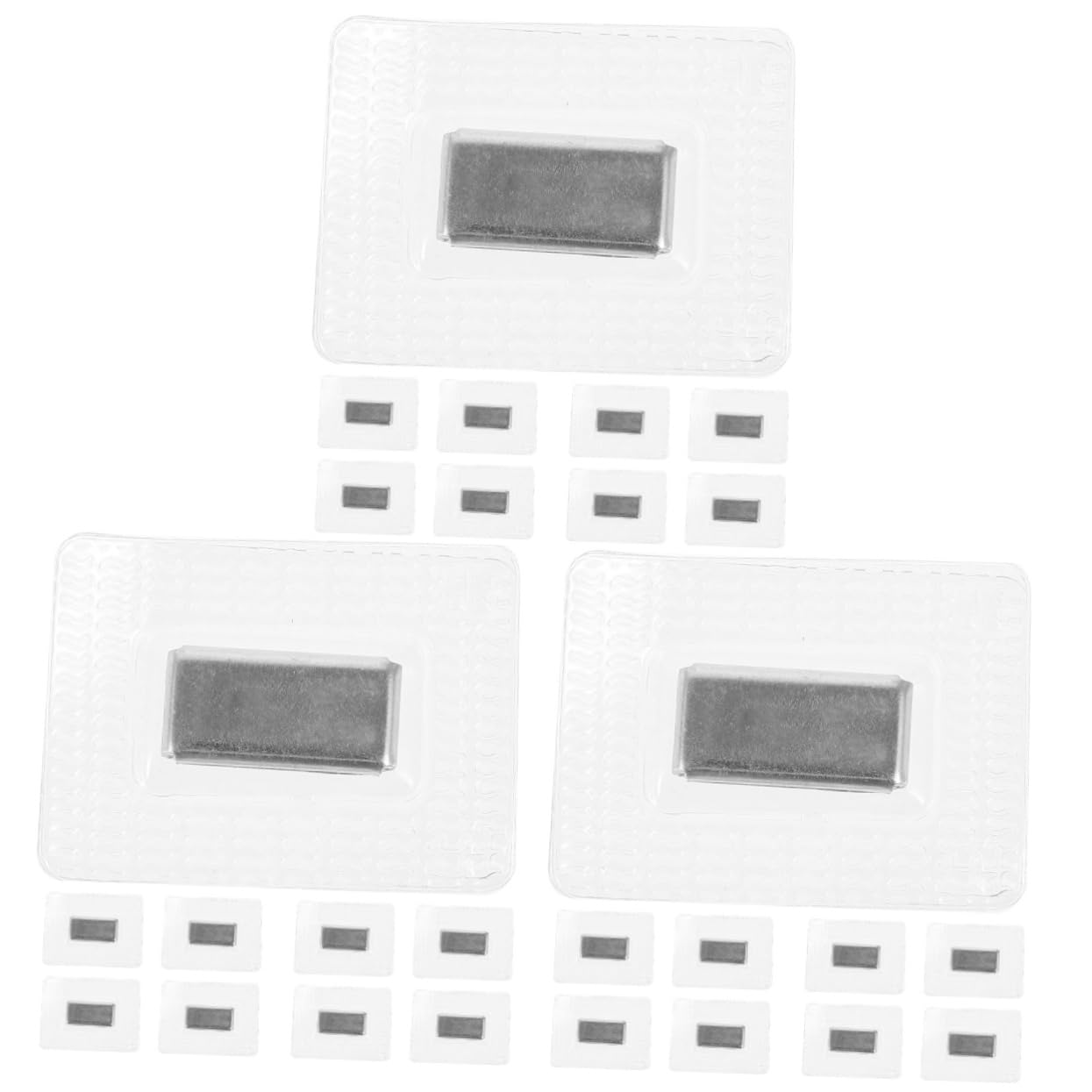 Gatuida 30 Piezas Broches magnéticos pulsador luz botones magneticos imanes para cortinas imán botones magnéticos para bolso broches magneticos para manualidades hebilla magnética botón