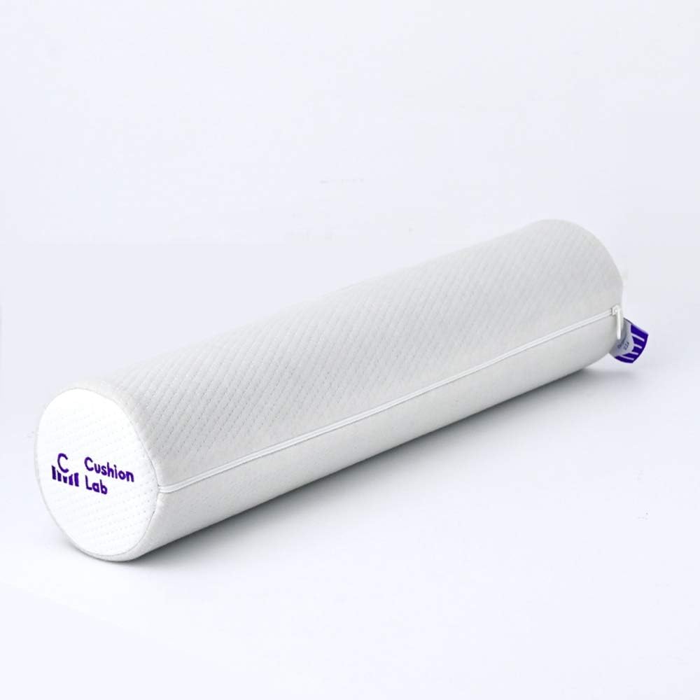 Cushy Form Neck Roll Pillow Tube Pillow w/Washable Cover