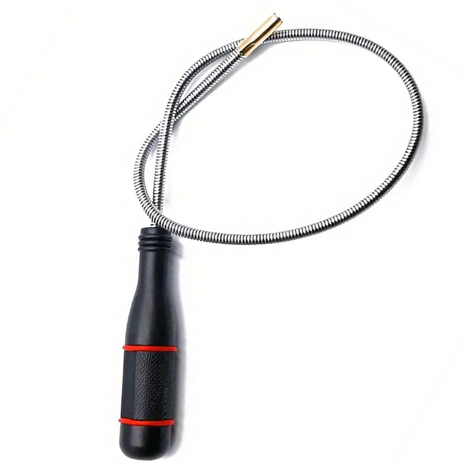 WUBAYI Pinza magnetica flessibile professionale da 60 cm, con design a collo di cigno, per parti auto, viti e oggetti in metallo