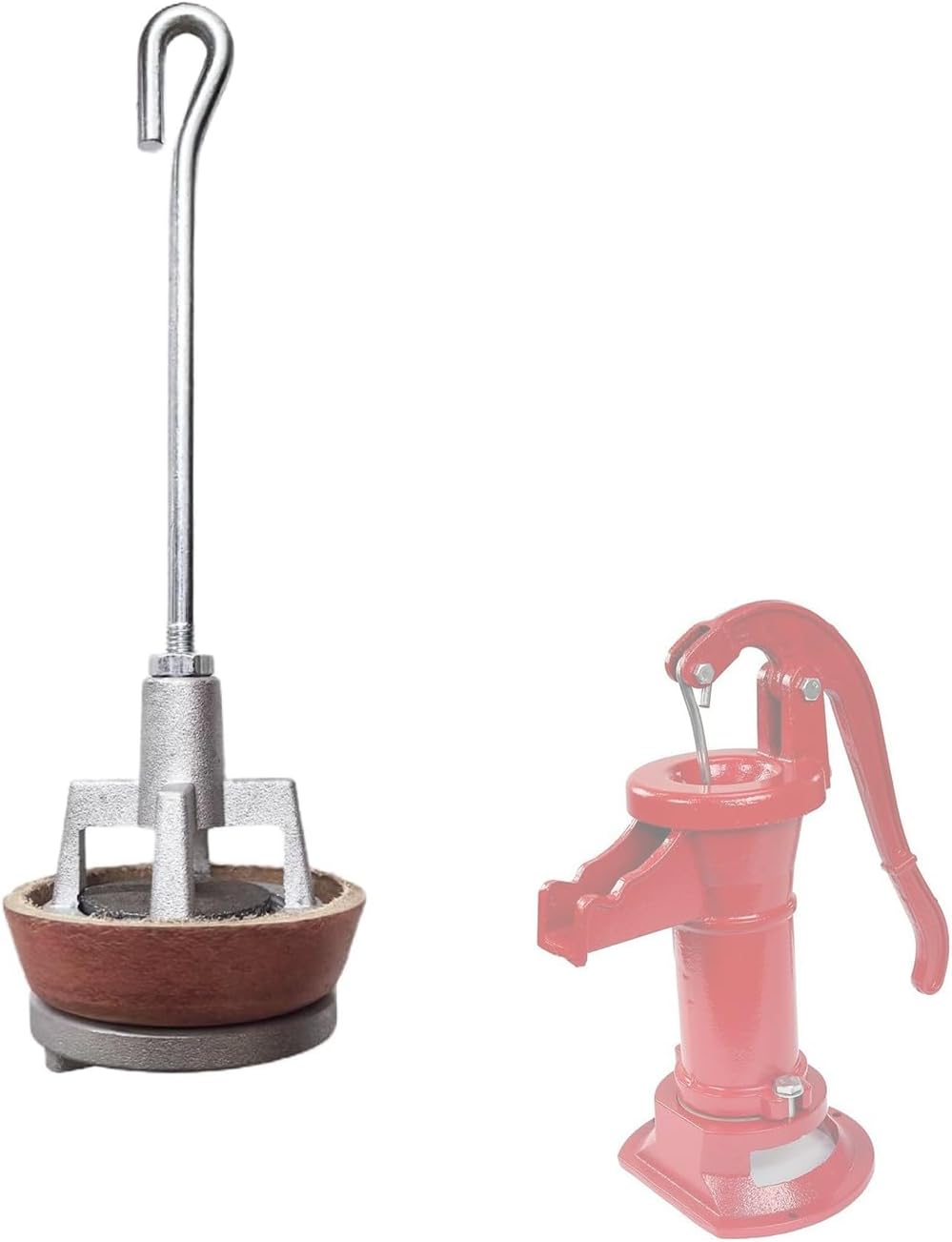 Plunger Assembly for Pitcher Spout Pump Plunger Part for Hand Water Pump Hand Pitcher Pump Plunger Replacement Part