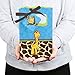 Giraffe Boy - Baby Shower or Birthday Party Favor Boxes - Set of 12