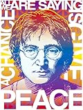 John Lennon Peace - Poster, 30 x 40 cm