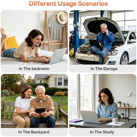 AC1200 Wi-Fi 익스텐더, 듀얼 밴드 2.4GHz 및 5GHz, 안테나 4개 — 사진 3