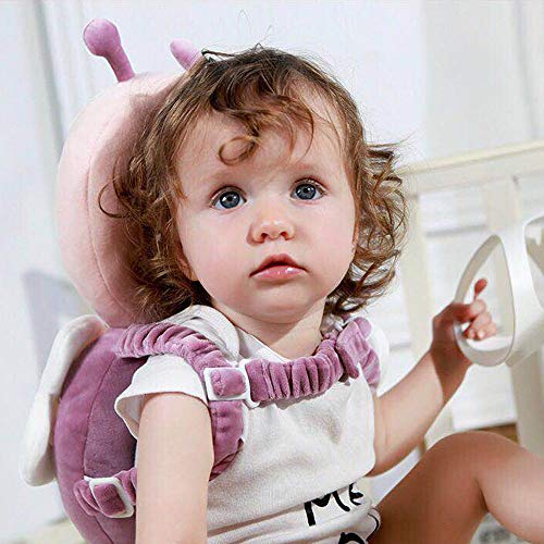 Protetor de cabeça para bebês de segurança ajustável, almofada de mochila antiqueda, proteção de cab