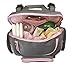Jeep J is for Places and Spaces Back Pack Diaper Bag, Grey/Pink