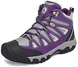 zapatos pitillos mujer invierno 2019 ColorSin forro Púrpura Mishansha Zapatillas de Trekking Mujer Cómoda Forro Ligero Zapatos de Senderismo Invierno Al Aire Libre Zapatillas de Deporte Morado Gr.36