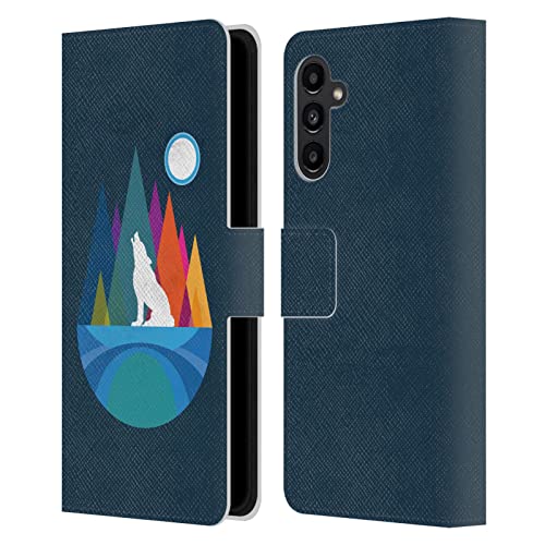 Étui portefeuille cuir Samsung Galaxy A13 5G Dave Loblaw artistique